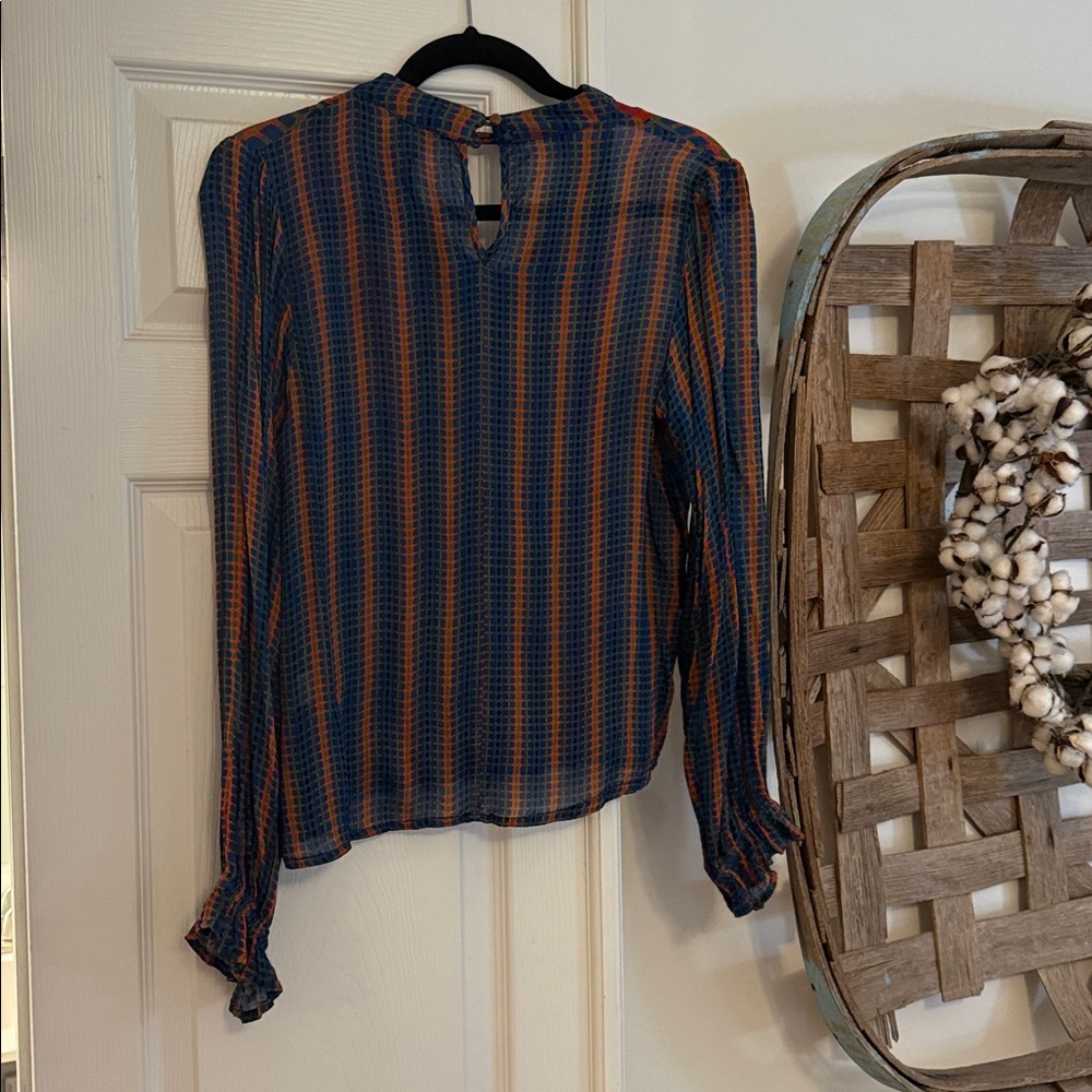 Anthropologie Conditions Apply Multicolor Blouse - Picture 6 of 10